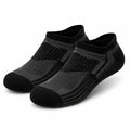 Calcetines tobilleros 35-38 de punto negro/gris para uso deportivo y diario
