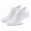 Calcetines tobilleros 35-38 de punto blanco transpirables para deporte