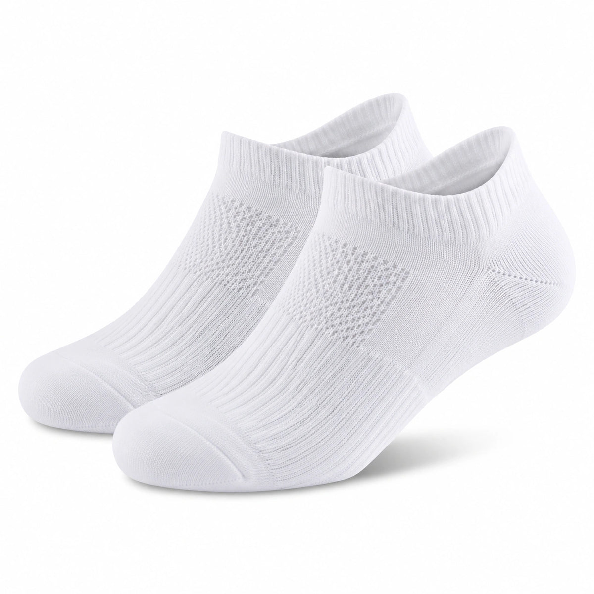 Calcetines tobilleros 35-38 de punto blanco transpirables para deporte