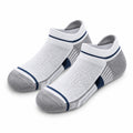 Calcetines tobilleros 39-42 de punto blanco gris y azul marino transpirables para deporte
