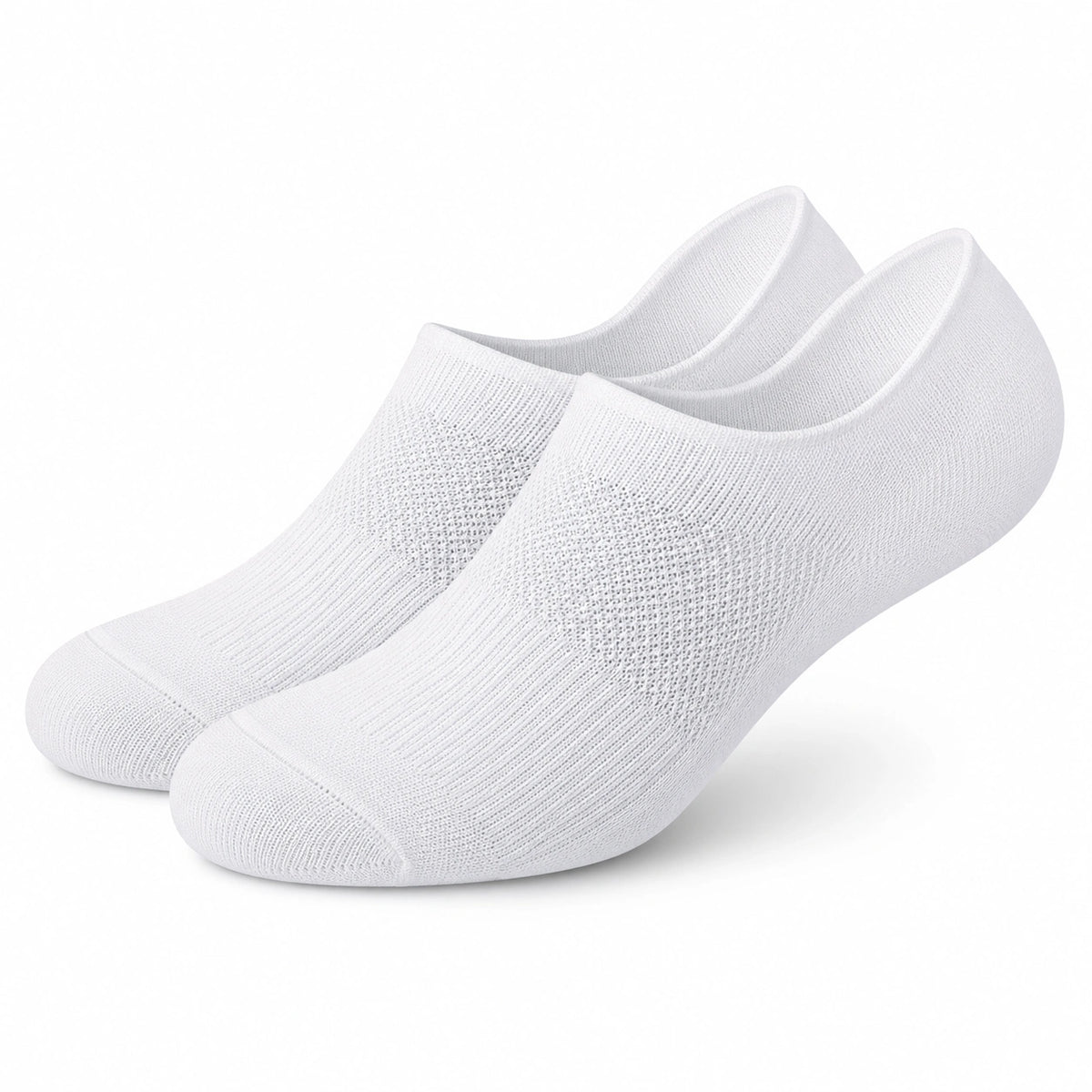 Calcetines invisibles talla 35-38 de punto blanco transpirables para uso diario